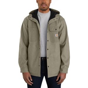 Carhartt RAIN DEFENDER® RELAXED FIT HEAVYWEIGHT HOODED SHIRT JACKET